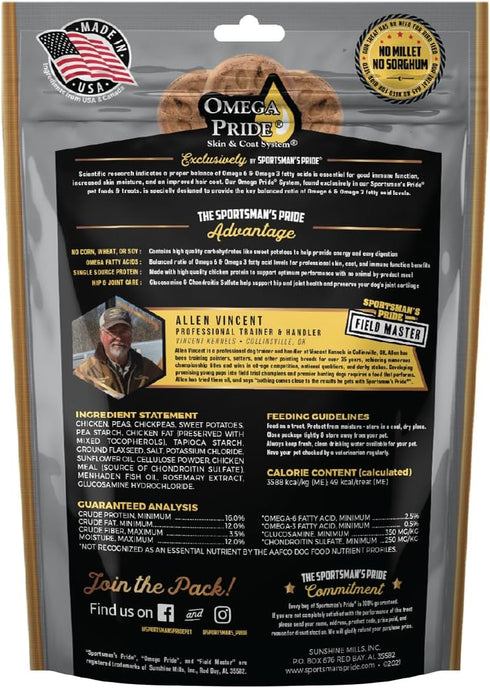 Field Master Healthy Hip & Joint Chicken & Sweet Potato Recipe Grain-Free Dog Biscuits, 12 oz....