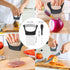 Onion Holder for Slicing, Lemon Slicer Onion Cutter for Slicing, Vegetable Cutter for Potato and Tomato, Avocados, Eggs, Food Slicer Assistant Too...