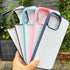 JUSTRY 5 Sets Sublimation Blanks Phone Case Bulk Covers Compatible with iPhone 14, 6.1-Inch, 2 in 1 2D DIY Clear Case Soft Rubber Cover+Inserts Ma...