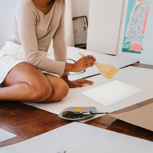 Desk Topper Desk Topper Stretched Canvas 2pcs Artist Canvas Panels Canvas Board for Painting Acrylic Paint Oil Paint Dry Wet Art Media 24X30cm Des...