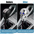 ASUBHA Skull Shifter Knob, Personalized Skull Shifter Head with Adjustable LED Double Eyelet Decorations, Gear Knob Head Universal Car Interior Ac...