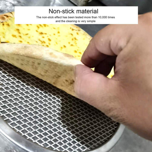 Pizza Screen, 3PCS Aluminum Alloy Seamless Pizza Screen Non Stick Mesh Net Baking Tray Cookware Kitchen Tool For Oven, BBQ 10 inch and 12 inch,14 ...