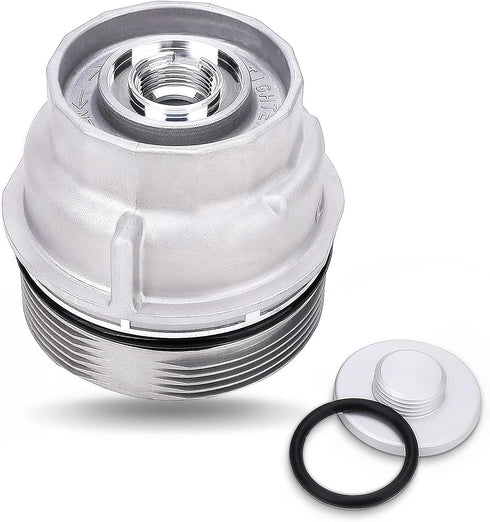 15620-31060 Oil Filter Housing Cap Assembly for Toyota Tundra Rav4 4Runner Camry Highlander Tacoma Avalon Sienna Venza Lexus RX350 Oil Filter Hous...