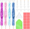 ZYNERY 4 PCS Diamond Painting Pens, Resin Diamond Art Pens with Clay Tips Tray, 5D Diamond Painting Accessories and Tools for DIY Diamond Painting...