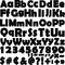 260 PCS Bulletin Board Letters for Classroom 4” Letters Combo Pack Set Classic Black Classroom Decorations Alphabet Numbers Symbols Letters for Bu...