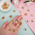 40Pcs Honey Bee Charms with Rhinestone Flower Honeycomb Alloy Enamel Charms Pendants for Jewelry Bracelet Necklace Earrings Making DIY Craft Suppl...