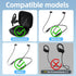 4 Pair Replacement ear tip for Powerbeats Pro, beats earbuds replacement tips,Wireless Earphone Headphones, Silicone Earbuds Buds Set with Cleanin...