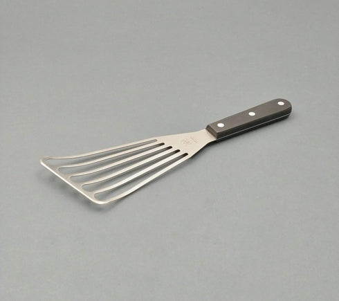 DUE BUOI Flexible Turner Spatula Blade dimension 3" x 6"1/3. Professional quality restaurant. Kitchen bbq grill griddle fish fry. ICQ Approved....