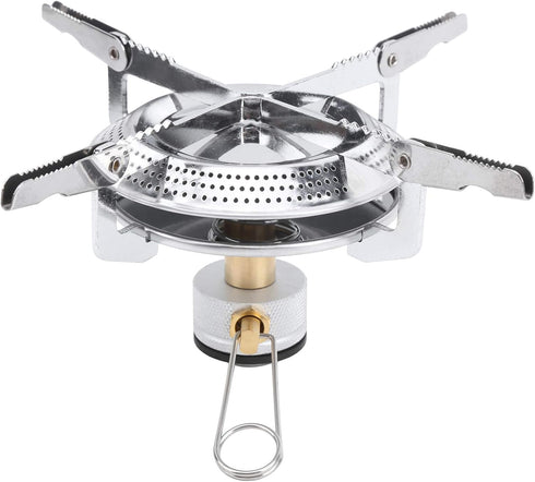 Portable Mini Camping Stove Folding Mini Oven Stove Outdoor Gas Stove Windproof Stove Picnic Cookware Outdoor Camping Hiking Cooking Suitable...
