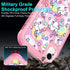 CaseTown Case for iphone XR, Rainbow Unicorn Design Dual Layer Heavy Duty Shockproof Defender Bumper Back Case Silicone Protective Armor Women Gir...