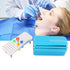 Annhua 60 Holes Dental Bur Blocks with Measurable Cover Autoclavable, Aluminum Burs Case Organizer Disinfection Holder Box for Dental Lab, Dentist...