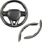Cartist Steering Wheel Cover, Carbon Fiber Steering Wheel Cover, Car Steering Wheel Cover for Men/Women, Anti-Slip, Comfortable Grip, Durable, Uni...