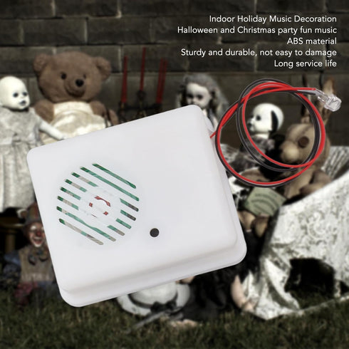 Halloween Sound Sensor, Horror Tricky Scary Sound Speaker Machine Screaming Speaker for Haunted House Theme Party......