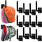 Hat Rack for Wall Hat Organizer (12-Pack), Hat Racks for Baseball Caps, Adhesive Hat Hooks for Wall, No Drilling Hat Hangers for Closet Cowboy Hat...