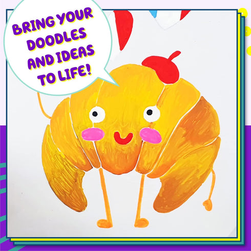 Chalkola Chalk Markers for Blackboard, Chalkboard, Window, Bistro, Car Glass, Board, Wall Calendar (10 Pack, 6mm Reversible Tip) - Wet Wipe Erasab...