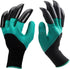 Garden Gloves with Claws, Chicken Coop Cleaning, for Digging, Pruning & Poking, All in One Gardening Tool, Durable Hand Protectors, handwear for G...