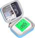 Carrying Case Compatible with Femometer/Invaxe/Alcedo/ALPHAGOMED Automatic Blood Pressure Monitor for Upper arm Adjustable BP Cuff, Hard Protectiv...
