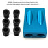 QWORK 15 Degree Pocket Hole Jig Kit, Woodworking Inclined Hole Jig, Carpentry Locator Wood Woodwork Guides Joint Angle Tool...