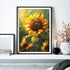INNOHUB Diamond Painting Kits for Adults Sunflowers Butterfly Diamond Art Kits 5D DIY Full Drill Diamond Dots Paintings Kits for Adults Beginner G...