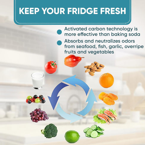 Omaeon Refrigerator Filters Compatible with 242047804 Frigidaire AIR Filter - PureAir Ultra, EAFCBF and Electrolux Air Filter Replacement - Electr...
