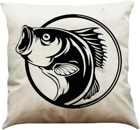 Fish Stencils for Painting Reusable Fishing Stencils Large Fisherman Template Paint Stencils for Painting on Wood Burning DIY Art Craft Fabric Can...