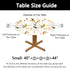 WOAIDY Elastic Round Fitted Tablecloth, Fit Bird Design, Stretchable Polyester Fabric for Kitchen, Dining Party Decor, 40"- 44" Table Cover (Small...