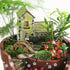 Garden Decoration Resin Craft Mini Bridge Outdoors Artificial Bridge Set Arch Plank Bridge Rockery Bonsai House Garden Decor Fish Tank Ornament Mi...