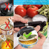 Safe Cut Smooth Edge Ergonomic Can Opener - Manual Food Grade Stainless Steel Opener for Kitchen & Restaurant Seniors And Arthritis...