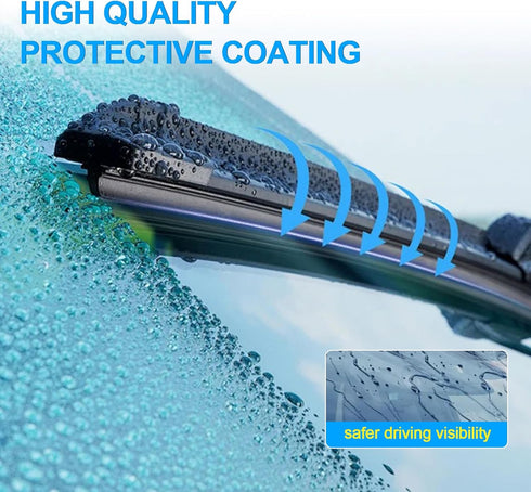 CJPPPZIW® Windshield Wipers-26 Inch+17 Inch Replacement for 2002 2003 2004 2005 2006 2019 2020 2021 2022 2023 Nissan Altima Wiper Blades for My Ca...