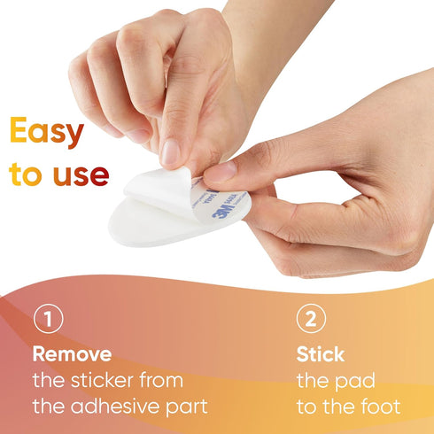 Homergy Metatarsal Pads for Women and Men - 12 Piece, 1/4'' Thick, Ball of Foot Cushions - All Day Pain Relief and Comfort - Forefoot Pads and Sol...