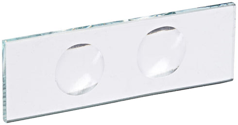 United Scientific CSTK02 Glass Thick Cavity Slides, 2 Concavities (Pack of 12)...