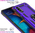 IKAZZ for Galaxy A10e Case with Screen Protector,Military Grade Shockproof Heavy Duty Protective Phone Cover Pass 16ft Drop Test with Magnetic Kic...