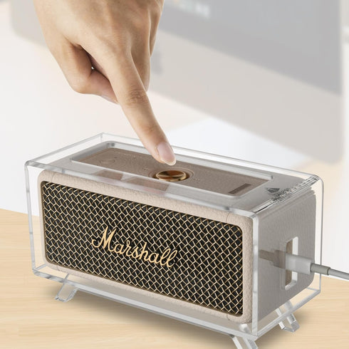 TXEsign Acrylic Desktop Stand Holder for Marshall Emberton & Emberton II Portable Bluetooth Speaker, Table Holder Display Shelf for Marshall Ember...