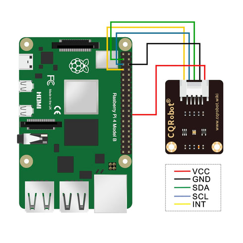 TSL25911FN Ambient Light Sensor Compatible with Raspberry Pi, Arduino, STM32. 0 to 88000Lux Detection Range, 600M: 1 Wide, for Industry, Mobile Ph...