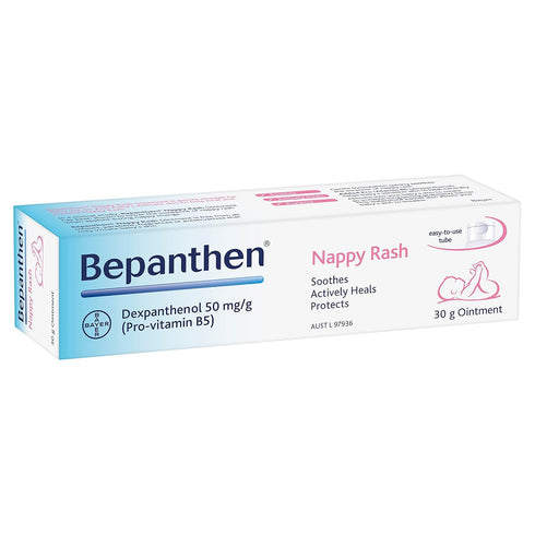 Bepanthen Nappy Rash Diaper Barrier Protection Ointment 30g...