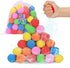 50 Pcs Reusable Water Balloon, Water Soaker Balls Water Toys Bulk with Bag Soft Cotton Beach Balls Pool Water Toys for Kids & Adult Water Toys Out...