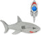 Dog Toys for Aggressive Chewers - Shark Interactive Dog Toys to Keep Them Busy 2 in 1 Indestructible Dog Toy for Large Dogs(Grey)...