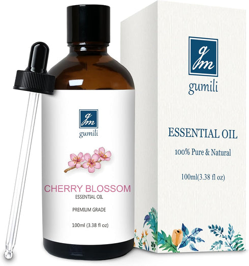 Cherry Blossom Essential Oil, Fragrance Oil for Candle Soap Making, Perfume for Women, Gift for Her - 3.38 Fl Oz 100ml...