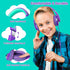 rockpapa Comfort+ Kids Headphones with Microphone, Boys Girls Student Over-Ear Headphones Wired Foldable for School Classroom Laptop PC Computer T...