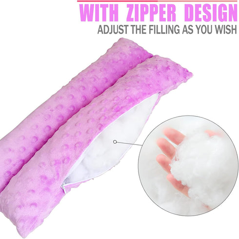 Hysterectomy Pillows with Ice/Hot Pocket for Abdominal Surgery, Hysterectomy Recovery Must Have Gifts, Tummy Tuck Stomach Padding, Minky Dot Laven...