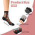 5 Pairs Womens Sheer Socks Sheer Socks Women Ankle Vintage Flower Lace Mesh Crystal Glass Socks for Women...