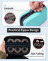 Memoking T02 Hard Storage Case - Compatible with Phomemo D30, SUPVAN E10, NIIMBOT D11, JADENS D110 and More, with Zipper Mesh Pocket, Waterproof S...
