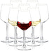 Long Stem Wine Glasses Set of 8, 12oz Clear Red/White for Party, Wedding and Home......