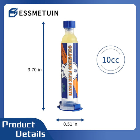 Desoldering Wick and Soldering Flux Paste for Electronics Repair, No Clean Flux, Solder Removal Kit...