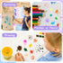 60 Pieces Stain and Splatter Stencils Sneakers Shoe Stencils Reusable Graffiti Stencils DIY Painting Stencils for Painting on Canvas Wood Paper Pl...