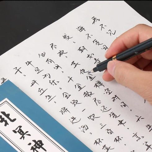 Maxmartt 3 Pcs Ink Pen Artist 3 Size Calligraphy Pen for Writing Drawing Chinese Japanese Calligraphy Shodo Brush Ink Pen Fineliner Pens Calligrap...