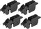 ACROPIX Universal Front Wiper Blade Arm Adapter Clip Type D - Pack of 4 Black...