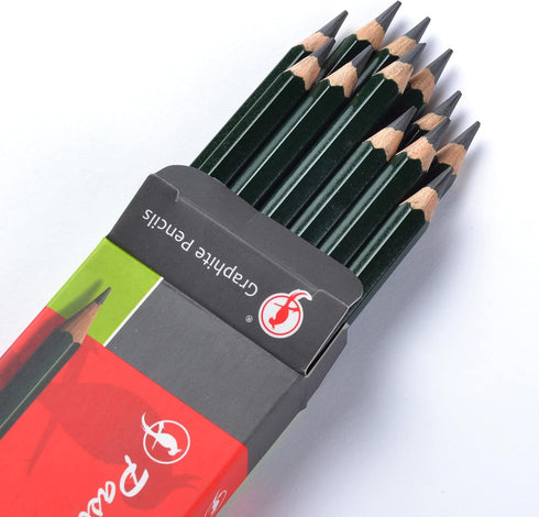Pasler Professional Graphic Sketching Drawing Pencils 12 Count (3H)...