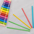 24 Pieces Rhythm Sticks Rhythm Music Lummi Sticks Classroom Rhythm Instruments Musical Sticks 4 Colors Wood Sticks for Girls Boys Classroom Play (...