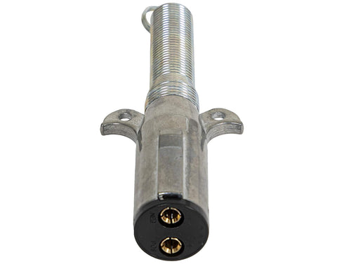 Buyers Products TC2012 2-Way Die-Cast Zinc Trailer Connector -Trailer Side - Vertical Pins with Spring...